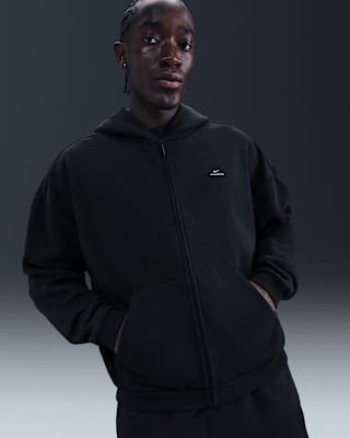 Nike Standard Issue Men's Therma-FIT Full-Zip Basketball Hoodie